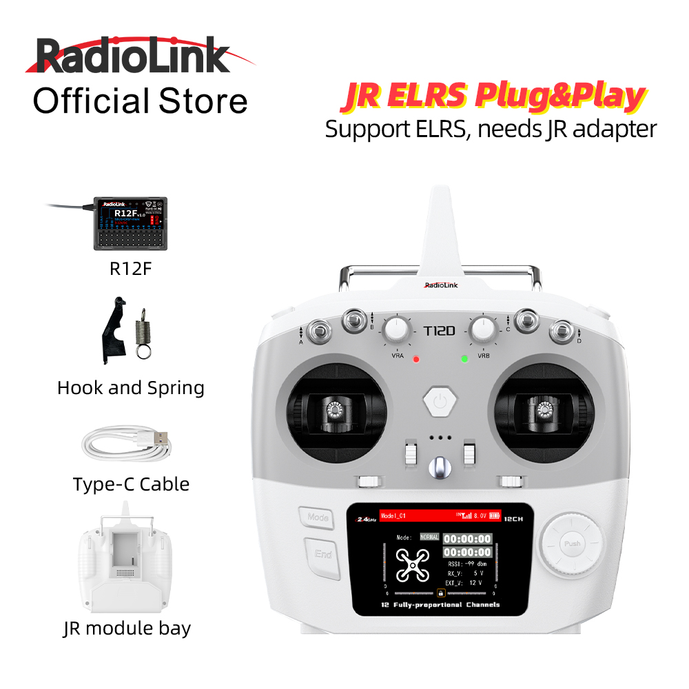Drone Rc Leading - Модуль RadioLink T12D JR 12-канальный 2,4