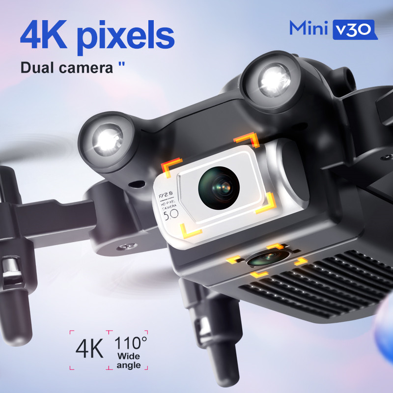 Мини V30 WiFi FPV Дрон с двойн – обзор и цена Drone Ae Rc
